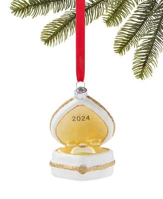 Holiday Lane Our First Ring in Heart Box 2024 Ornament, Exclusively at Macy's