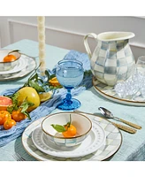Mackenzie-Childs Sterling Check Pitcher