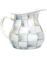 Mackenzie-Childs Sterling Check Creamer