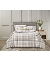 Charter Club Fireside Plaid Flannel Sham, King, Exclusively at Macy's