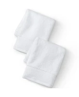 Lands' End Turkish Luxe 2-Piece Washcloth Set