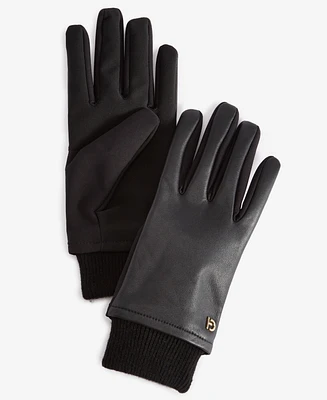 Cole Haan Women's Stretch-Palm Leather Gloves
