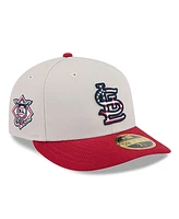 Men's New Era Red St. Louis Cardinals Fourth of July Low Profile 59FIFTY Fitted Hat