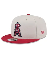 New Era Men's Red Los Angeles Angels 2024 Fourth of July 9FIFTY Snapback Hat