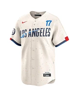 Nike Men's Cream Los Angeles Dodgers Shohei Ohtani 2024 City Connect Limited Player Jersey