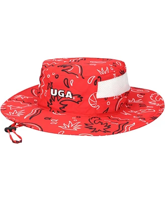 Columbia Men's and Women's Red Georgia Bulldogs Bora Bora Printed Booney Hat