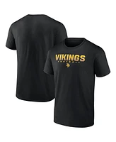 Fanatics Men's Heather Black Minnesota Vikings Utility Player T-Shirt