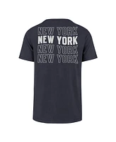 '47 Brand Men's Navy New York Yankees Hang Back Franklin T-Shirt