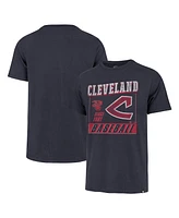 '47 Brand Men's Navy Cleveland Guardians Outlast Franklin T-Shirt