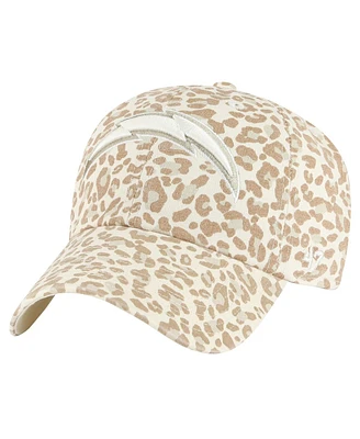 '47 Brand Women's Natural Los Angeles Chargers Panthera Clean Up Adjustable Hat