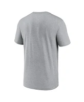 Nike Men's Heather Gray Dallas Cowboys Primetime Legend Icon Performance T-Shirt