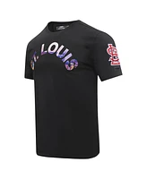 Pro Standard Men's Black St. Louis Cardinals Cityscape T-Shirt