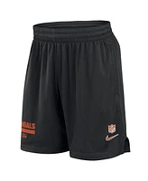 Nike Men's Black Cincinnati Bengals 2024 Sideline Performance Mesh Shorts