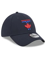 New Era Men's Navy Toronto Blue Jays 2024 City Connect 39THIRTY Flex Hat