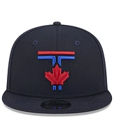 New Era Men's Navy Toronto Blue Jays 2024 City Connect 9FIFTY Snapback Hat