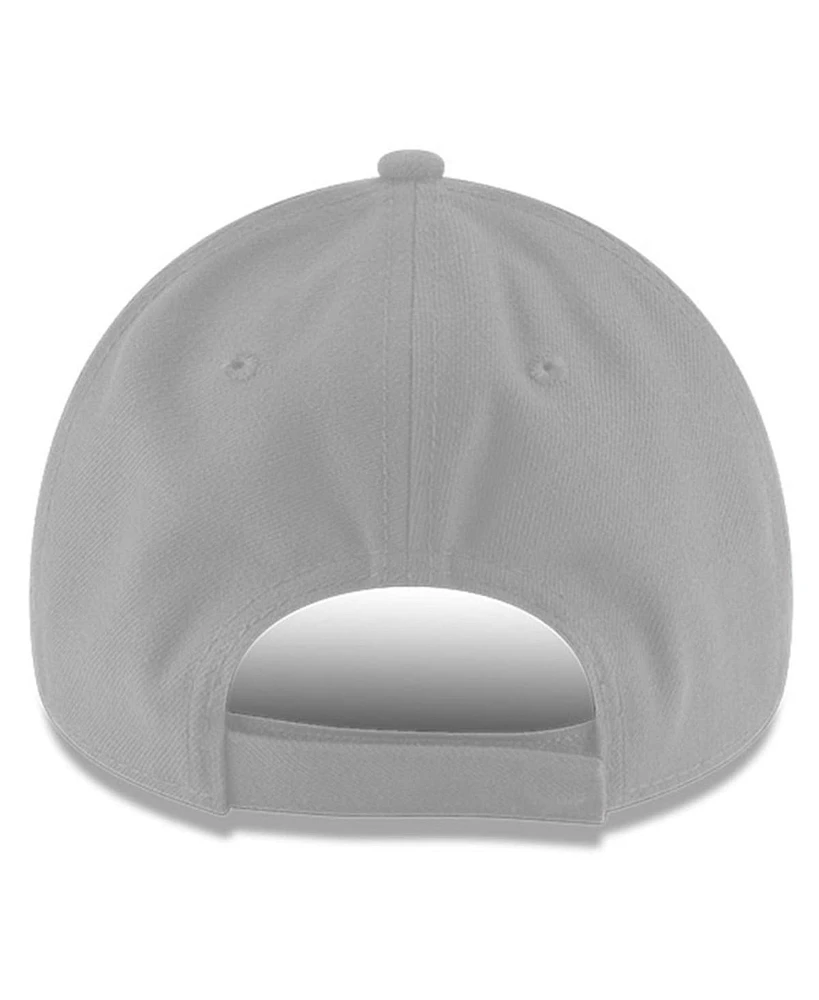 New Era Men's Gray New Orleans Pelicans 2024 Nba Playoffs 9FORTY Adjustable Hat