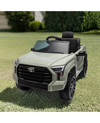 Simplie Fun Licensed Toyota Tundra Pickup Truck with Bluetooth, Remote Control, and Shock Absorption