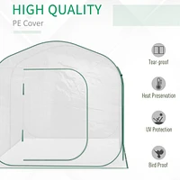 Streamdale Furniture Portable Pop-Up Greenhouse for Plant Protection