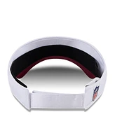 New Era Men's White/Burgundy Washington Commanders 2024 Nfl Training Camp Adjustable Visor