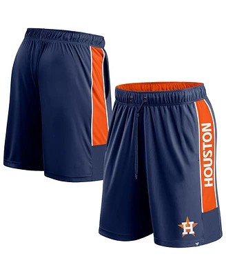 Fanatics Men's Navy Houston Astros Win The Match Defender Shorts