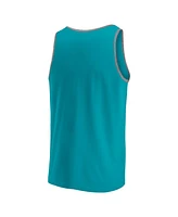 Fanatics Men's Aqua Miami Dolphins Bet Tank Top