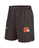 Nike Men's Brown Cleveland Browns Blitz Victory Performance Shorts