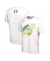 Nike Men's White Oregon Ducks Track Field Hayward Magic T-Shirt