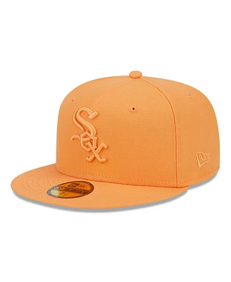 New Era Men's Orange Chicago White Sox Spring Color 59FIFTY Fitted Hat