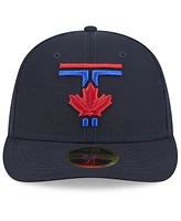 New Era Men's Royal Toronto Blue Jays 2024 City Connect Low Profile 59FIFTY Fitted Hat