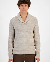 Sun + Stone Men's Marled Shawl-Collar Long Sleeve Pullover Sweater, Created for Macy's