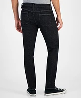 Sun + Stone Men's Channel Black Slim-Fit Jeans, Created for Macy's