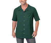 KingSize Big & Tall Ks Island Solid Camp Shirt