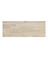 Streamdale Furniture Cambridge Natural Wood Top Kitchen Island with Storage