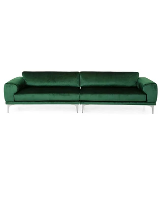 Simplie Fun Mirod Comfy 4-seat Sofa with Metal Legs, Modern for Living Room and Study