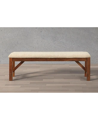 Simplie Fun Solid Wood Dining Bench