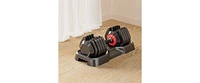 Streamdale Furniture 10-in-1 Adjustable Dumbbells Fast Weights Change, 80% Space Saving