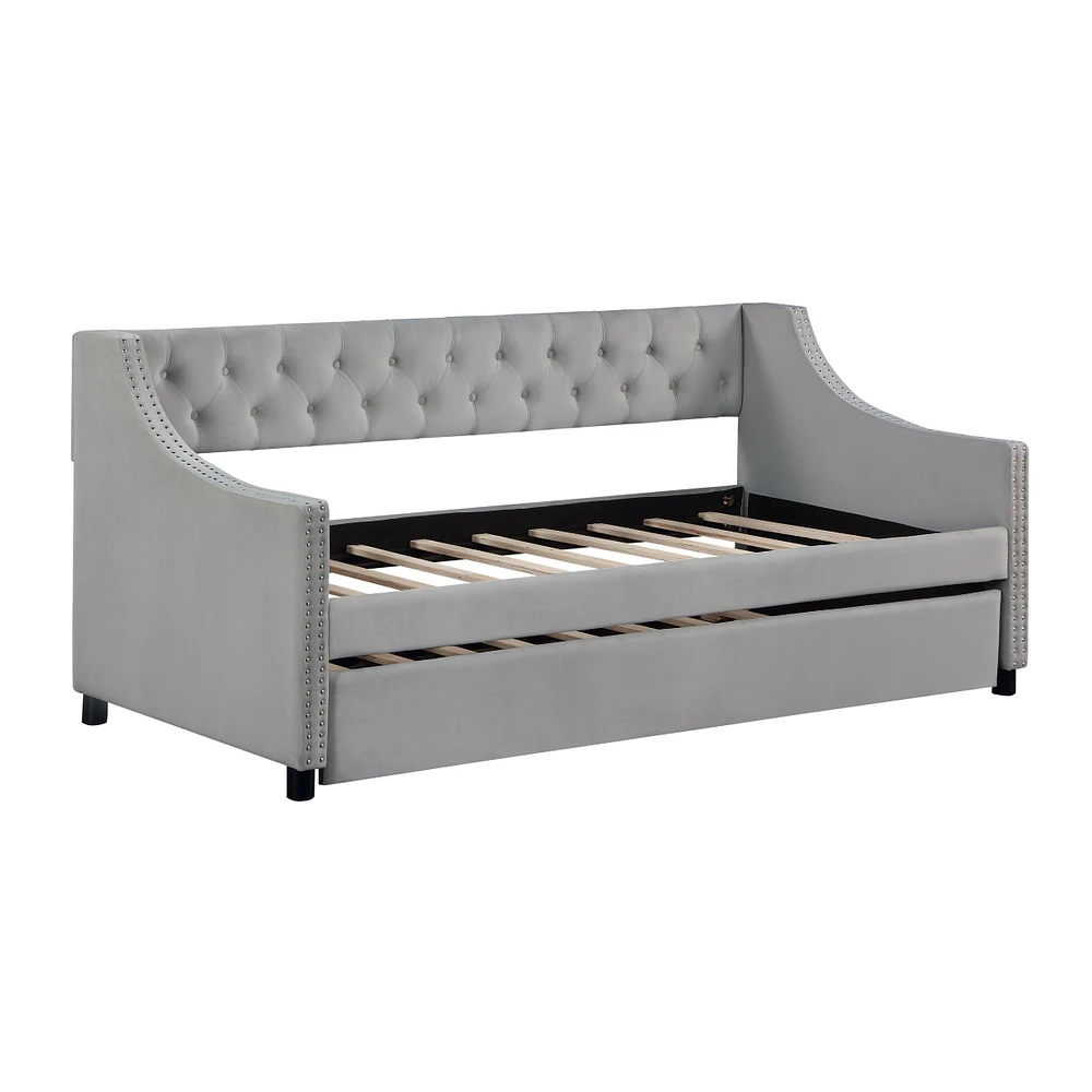 Versatile Space-Saving Daybed with Trundle for Modern Living
