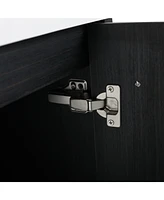 24 Inch Wall-mounted Bathroom Vanity (Only the Cabinet Body, No Top Sink