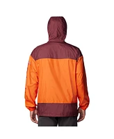 Columbia Men's Orange Virginia Tech Hokies Flash Challenger Omni-Shade Full-Zip Windbreaker Hoodie Jacket