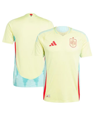 Adidas Men's Yellow Spain National Team 2024 Away Authentic Jersey