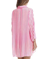 Raviya Women's Striped Swim Cover-Up Tunic