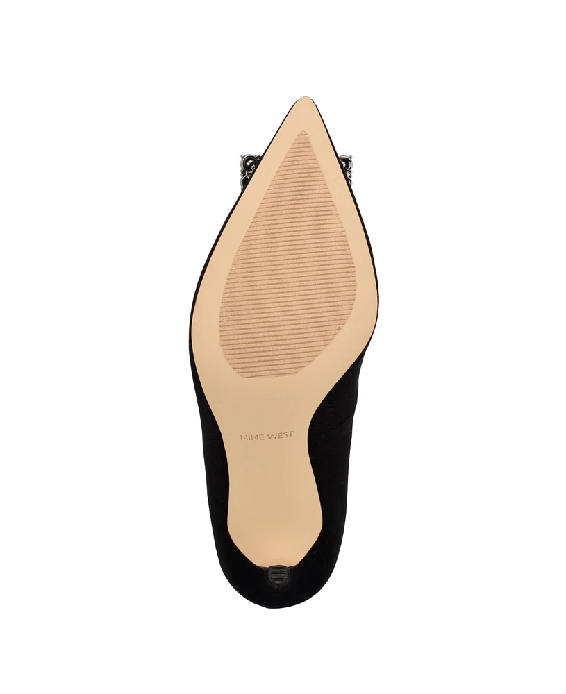 Nine West Women's Franny Pointy Toe Slip-On Dress Pumps