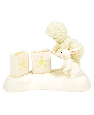 Department 56 Snowbabies Clasb Let Your Light Shine Bright Figurine