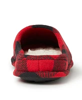 Dearfoams Family Plan Buffalo Check Slipper