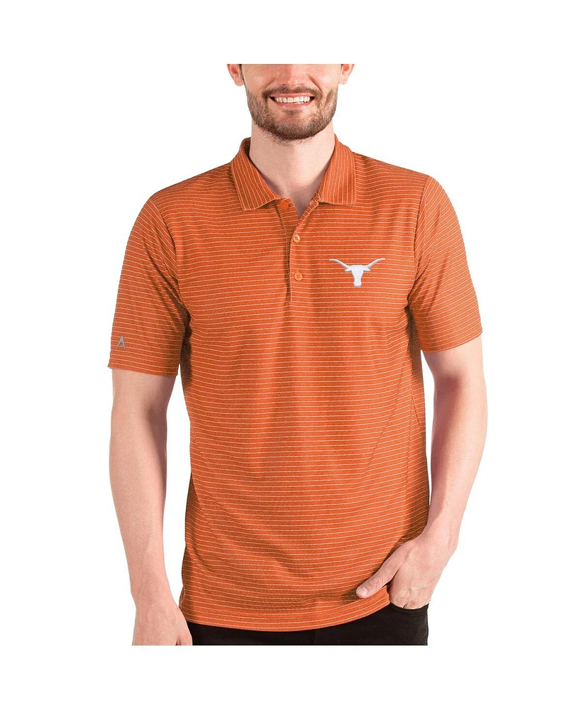 Antigua Men's Texas Orange Texas Longhorns Esteem Polo