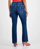 Guess Women's Shape Up Straight Power High-Rise Jeans