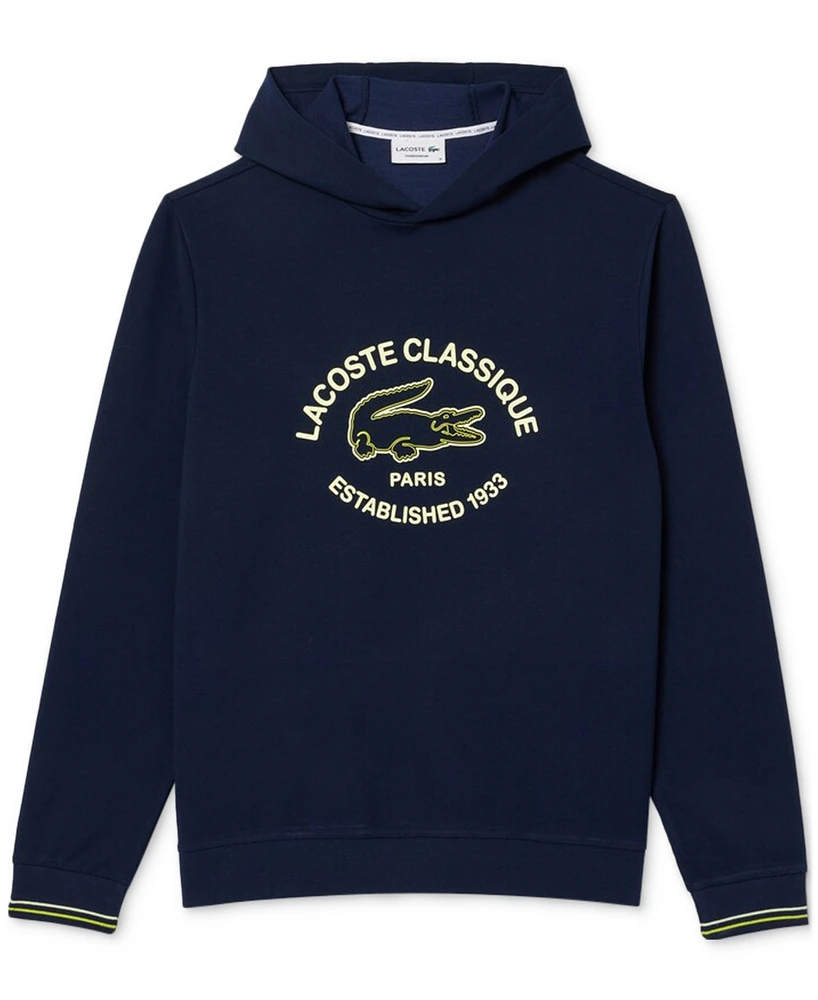 Lacoste Men's Classique Logo Crocodile Hoodie