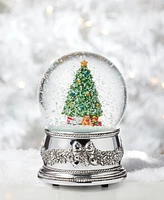 Reed & Barton Christmas Tree Musical Snow Globe