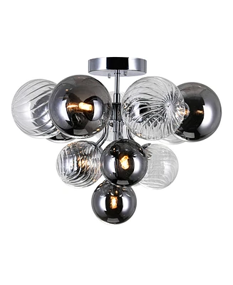 Cwi Lighting Pallocino 6 Light Flush Mount