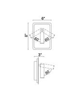 Cwi Lighting Private I Led Sconce